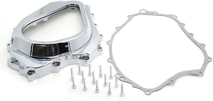MT313-011A- OEM Replacement Engine Clutch cover Compatible with 2004-2007 CBR 1000RR/ 2008-2015 CB 1000RR Right Chrome