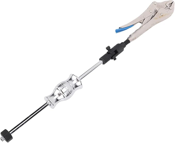 Slide Hammer Puller 9.8in Locking Pliers 2lb Slide Hammer Swivel Connector Tool for Nail Pin Seal CV Axle Disassemble