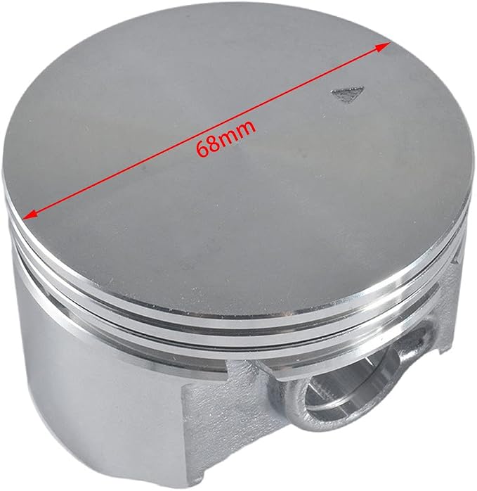 Billet Rod（3.323） Kit With bearing inserts and 68mm Flat Top Piston for Honda GX200 Clone Engine