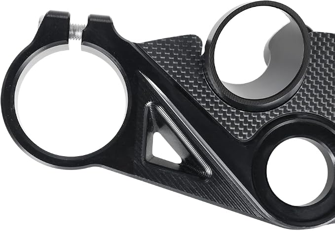 ONE.K.S Motorcycle Triple Tree Forks Top Clamp Front End Upper Top Steering Clamp Fit for Kw-asaki ZX6R 2019-2026 European Version Triple Tree Uplink CNC Aluminum