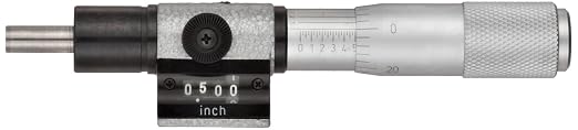 Fowler 52-222-222-1, Digital Micrometer Head with 0-1" Measuring Range