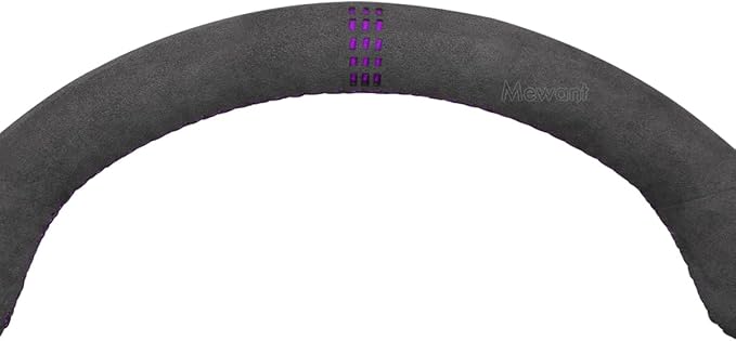 MEWANT Steering Wheel Cover for Subaru WRX 2015-2021 / WRX STI 2015-2021 Steering Wheel Cover Accessories