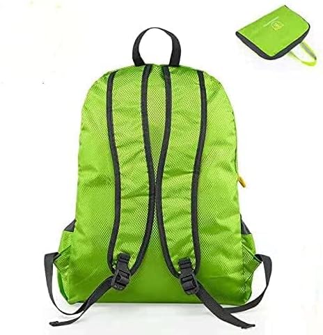 Lightweight foldable backpack outdoor mountaineering bag travel backpack orange