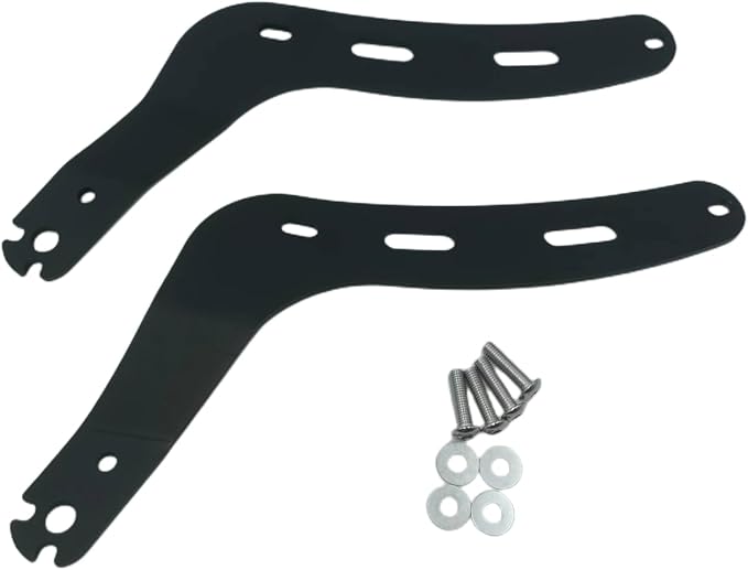 Adjustable Driver/Passenger Seat Backrest Component:Fixed Mounts (Indian Cheif Bobber(Black))