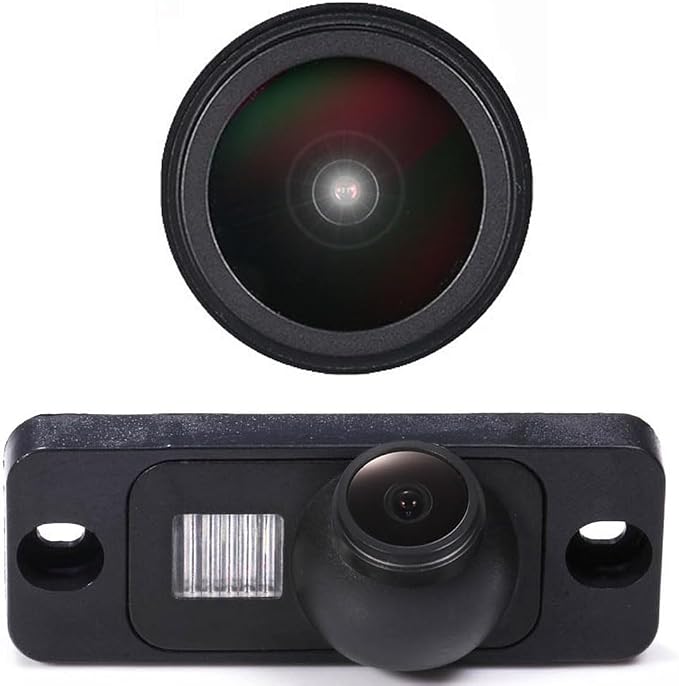 HD 1280x720 Pixel Backup Camera Rear View License Plate Reverse Camera Replacement for Mercedes M Class W164 W163 ML320 ML350 ML280 ML300 ML320 ML350 ML420 ML430 ML450 ML500
