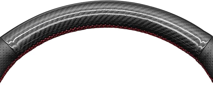 MEWANT Steering Wheel Cover for Toyota RAV4 2019-2024/Camry 2018-2024/Corolla 2020-2024/Avalon 2019-2022 Hand-Stitched Steering Wheel Wrap