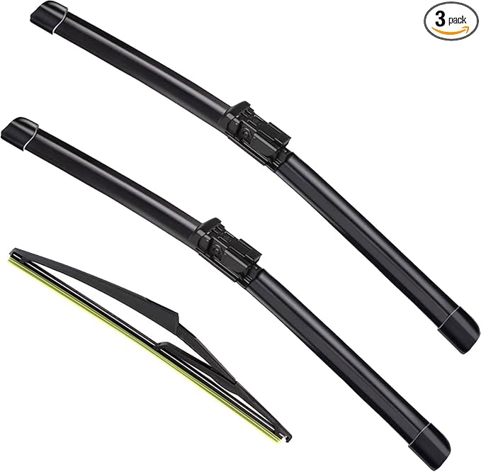 3 Factory Wiper Blades Replacement for Mercedes-Benz GL-Class X166 GL450 GL350 GL550 ML-Class W166 ML350 ML550 ML63 GLE-Class Original Equipment Windshield Wiper Blades 26"+23"+12" (Set of 3) Top Lock