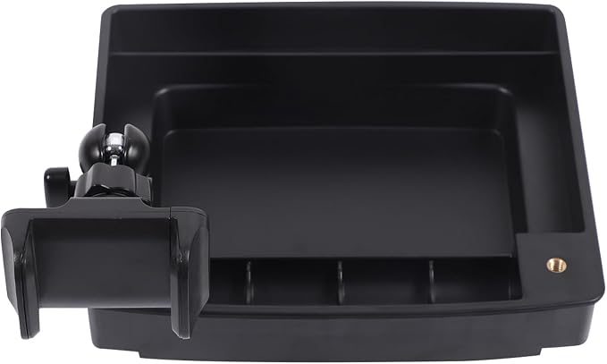 Aunginsy Center Console Dash Storage Tray Compatible with Nissan Frontier 2009-2017, Dashboard Multi-Functional Phone Holder Storage Box, Dash Organizer Tray Insert With Mobile Phone Mount Accessories