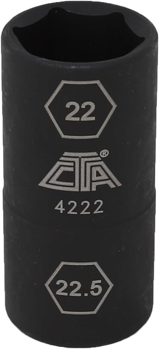 CTA Tools 4222 Lug Nut Flip Socket (22mm x 24mm)