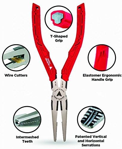 VamPLIERS 5” Mini ESD Safe Screw Extraction Pliers + 7.5" Long Nose Specialty Screw Extraction Pliers
