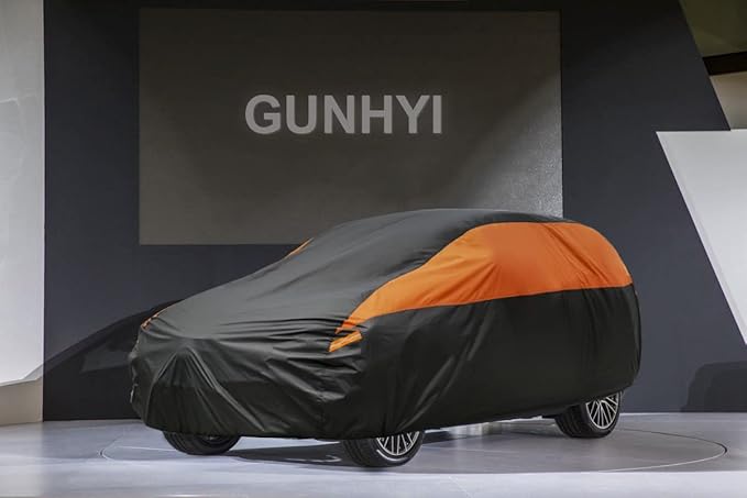 GUNHYI SUV Car Cover for Automobiles All Weather Waterproof, Universal Fit Toyota RAV4/4Runner, Honda CRV, Hyundai Santa Fe, Nissan Rogue, Subaru Outback, Kia Sorento etc.
