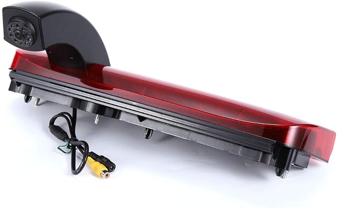 Car Third Roof Top Mount Brake Lamp Camera Brake Light Parking Camera Reverse Rear View Backup Camera for Ford Transit 2014-2017