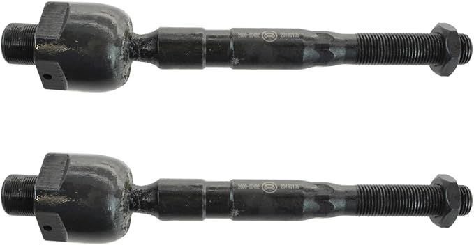 TRQ Front Inner Tie Rod Set 2 Piece Compatible with 2005-2019 Nissan Frontier 05-12 Pathfinder 05-15 Xterra 09-12 Suzuki Equator