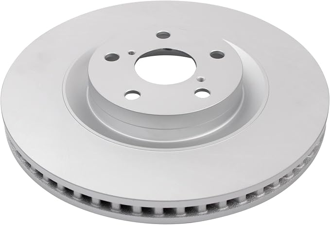 TRQ Front Brake Rotor Set G Coated Vented Compatible with 2011-2020 Lexus GS350 GS450h GS460 IS200t IS300 IS350 RC200t RC300 RC350 GS300