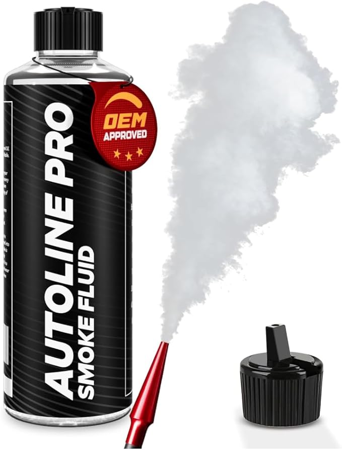 AutoLine Pro EVAP High Volume Smoke Machine Leak Tester with Built-in Air Pump - Shop Series Plus - Automotive Smoke Tester with Best Ranked Smoke Fluid, Premium Cone & Gas Cap Adapter
