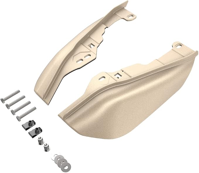 Advanblack 2024 RG Mid Frame Air Deflectors Compatible for Harley Touring Street Glide, Road King, Electra Glide, 2009-2025(Sand Camo Denim)