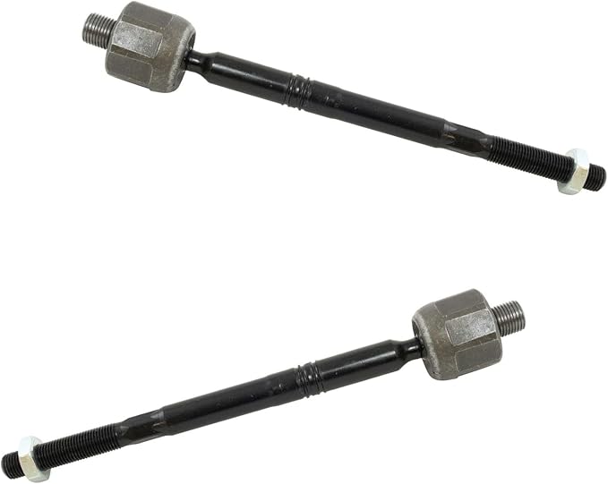 TRQ Inner Driver and Passenger Side Tie Rod Set 2 Piece Compatible with 12-13 BMW 328i 2.0L 14-16 BMW 328i 13-18 320i 14-18 328d 14-16 428i 14-16 435i 16-18 330e 16-18 340i