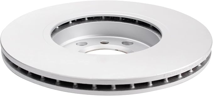 TRQ Front Brake Rotor Set G Coated Vented Compatible with 2011-2016 Mini Cooper Countryman 2013-2016 Cooper Paceman