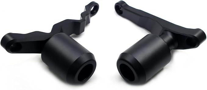MZS Motorcycle Frame Sliders Compatible with CBR650R CBR 650R CB650R E-Clutch 2024 2025 2026, Falling Anti Crash Protector Guards Engine Fairing Protection No Cut Kits Black