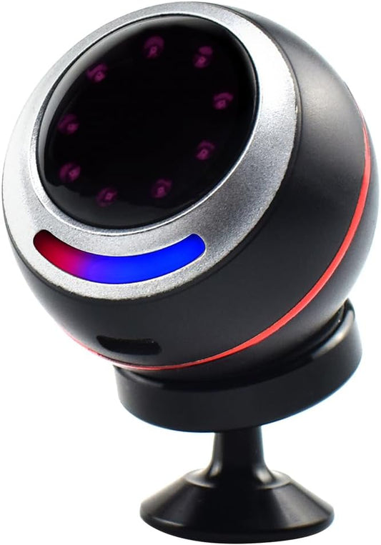 DMS Driver Monitoring System AI Fatigue Warning Device with Face Recognition Alerts for Eye Closing Yawning Smoking Phone Use & Distraction Works for All Vehicles