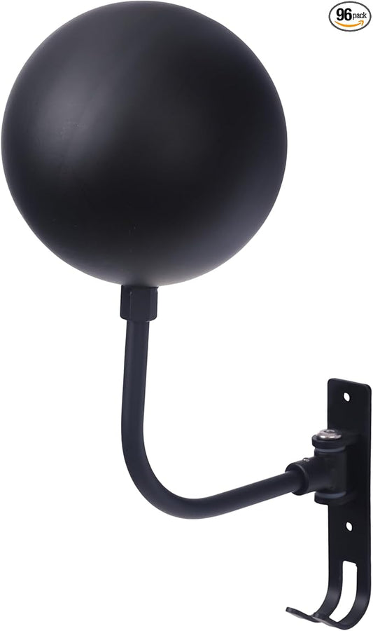 Helmet Storage Wall Mounted, Helmet Rack with 2 Hooks Helmet Hanger for Motorcycle, Bikes, Coats, Hats, ATV, Baseball, Football, Rugby Helmets