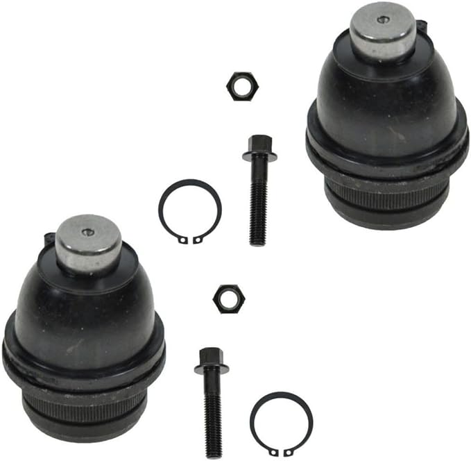 TRQ Front Lower Driver and Passenger Side Ball Joint Set Compatible with 2007-12 Dodge Caliber 07-16 Jeep Compass 17 Compass US Built Models 1st VIN Digit 1 07-17 Patriot