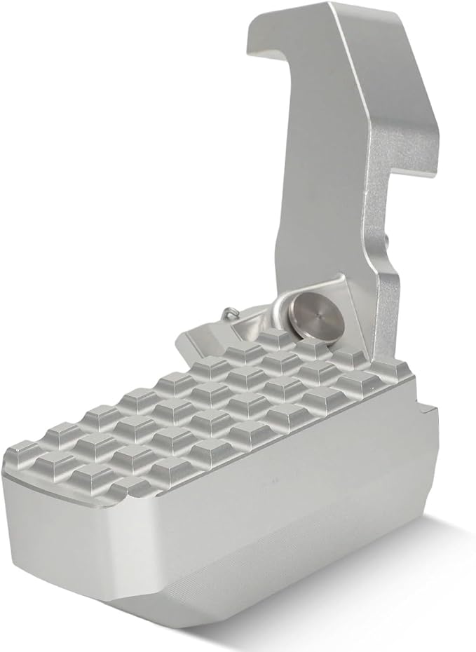 Right Front Foot Peg and Bracket Fit For Kawasaki 1986-Up ZG1000 Concours - Aluminum Material - #34003-1260#34028-1199