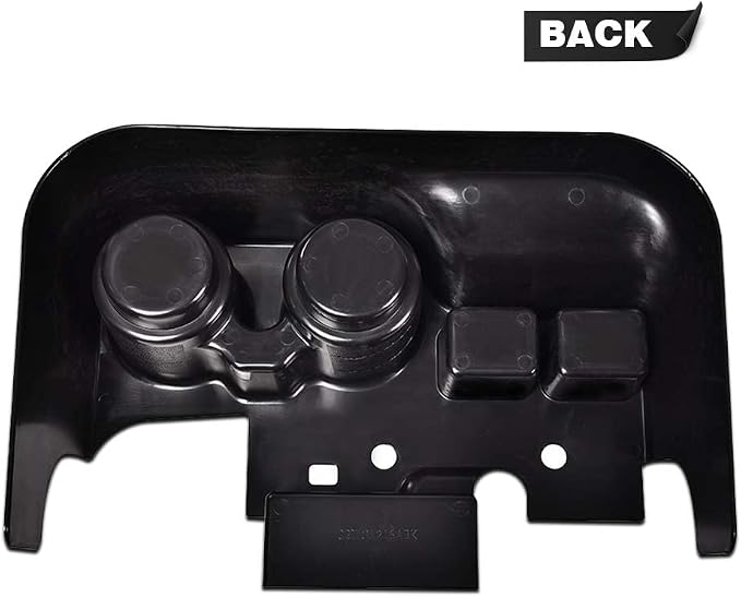 ANDPLAY Center Console Cup Holder Compatible with Ford F250 F350 F450 F550 1999 2000 2001 Super Duty Truck Black