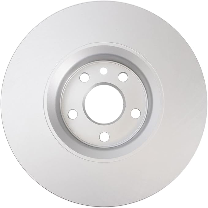 TRQ Front Brake Rotor Set G Coated Vented Compatible with 2008-2015 Land Rover LR2 2007-2018 Volvo S60 S60 Cross Country S80 V60 V60 Cross Country V70 XC70