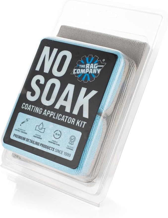 Armour Detail Supply - Wheel Coating & The Rag Company - Ultra No Soak Coating Applicator Kit Bundle