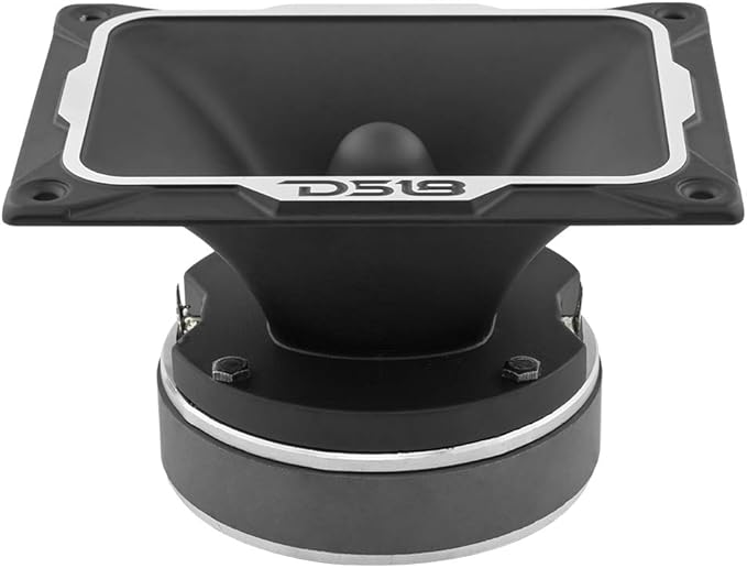 DS18 PRO-TWX5 Aluminum Super Bullet Tweeter 1.5" VC 500W Max, 250W RMS, 4 Ohms with Built in Crossover Tweeters are The Best in The Pro Audio and Voceteo Market (1 Speaker)