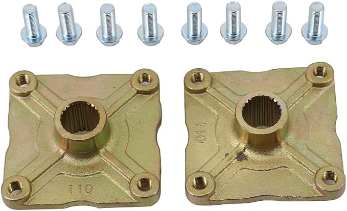 815mm /32'' Rear Axle Assembly Kit with Shaft & Hub & Chain & Brake Master Cylinder compatible with Buggy Go Kart Golf UTV ATV Accessories