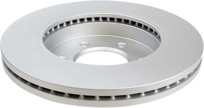 TRQ Front Brake Rotor Set G Coated Vented Compatible with 2004-2008 Ford F-150 2006-2008 Lincoln Mark LT