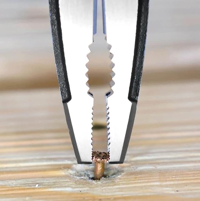 VAMPLIERS 7" Stripped Screw Extractor Pliers. Made in Japan. Multipurpose Combination Linemans Pliers remove Damaged/Rusted/Specialty Screws & Fasteners.