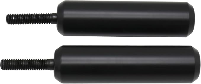 6.5" Upper Shock Mount Frame Sliders Falling Crash Protector Guards Falling Side Protector No Cut Kits Fit for Sportster XL883 XL1200 2004-2022(Smooth Style)