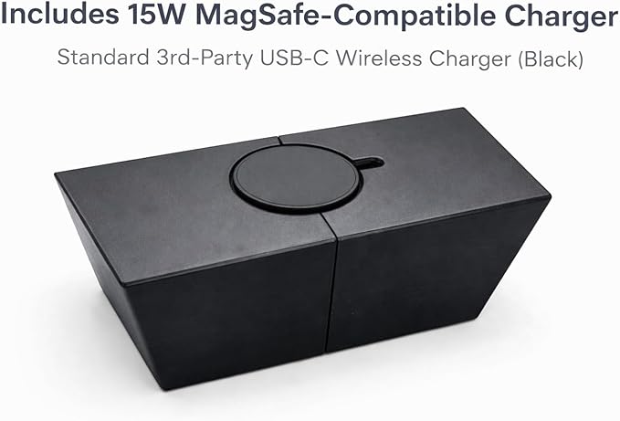 Magnetic Charging Phone Mount Holder Compatible with Gen 2 Tacoma Console Cubby Compatible with Magsafe iPhone Mount