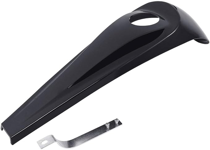 Smooth Dash Console with Pop Up Gas Cap fits for Harley Touring Electra Glide FLHT Road Glide FLTRX Street Glide FLHX 2008-2024,Black