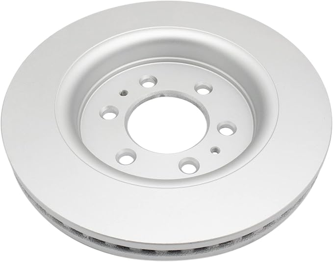 TRQ Front Brake Rotor Set G Coated Vented Compatible with 2007-2021 Ford Expedition 2010-2020 F-150 2007-2023 Lincoln Navigator