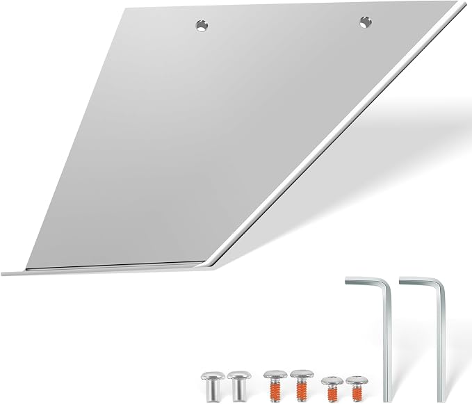 27412 Skeg Guard Skeg Protector Kit Marine-Grade Stainless Steel Fits for Mercury 200-225-250-300HP 4 Stroke ProXS Torque Master 4.6L V8 4.8" Torpedo 20" Shaft 2019-Present