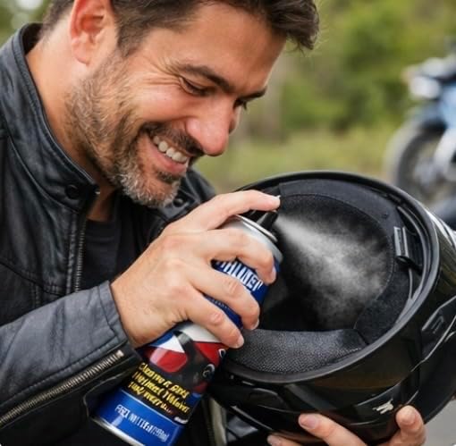 Bike Brite MC19000 Cleaner/Deodorizer, 14 fl. oz. (for Helmet Liners)