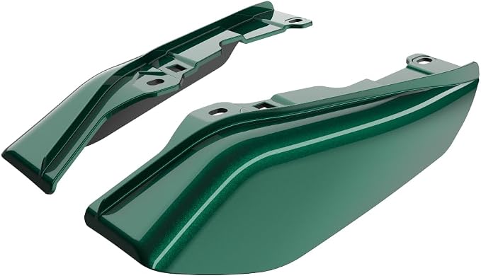 Advanblack 2024 RG Mid Frame Air Deflectors Compatible for Harley Touring Street Glide, Road King, Electra Glide, 2009-2025(Alpine Green)