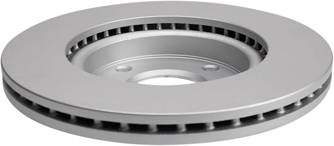 TRQ Front Brake Rotor Set G Coated Vented Compatible with 2009-2014 Nissan Cube 2007-2012 Sentra 2007-2012 Versa
