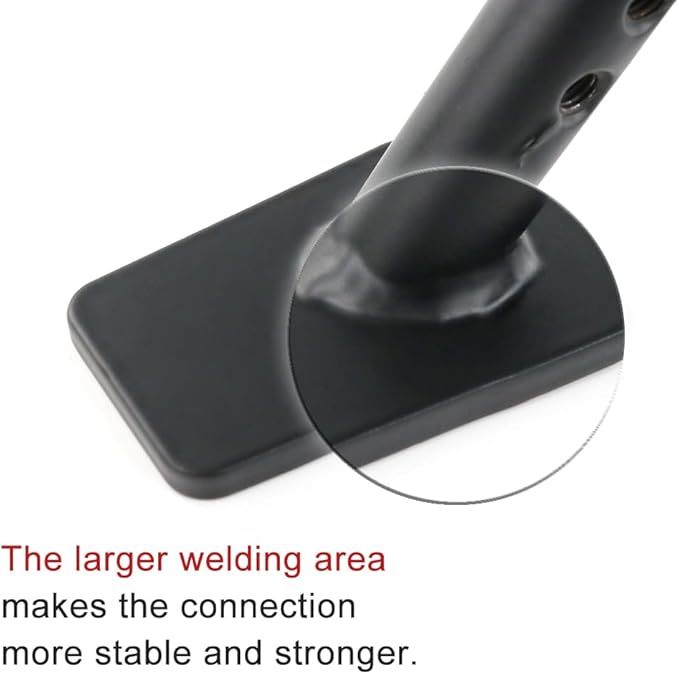 Xitomer Adjustable Kickstand Fit for KLR650 Gen2 Gen3, 2008-2018 KLR650, 2022-2026 KLR650 / Adventure/Traveler, 0-2.4 inch Adjustable Side stand