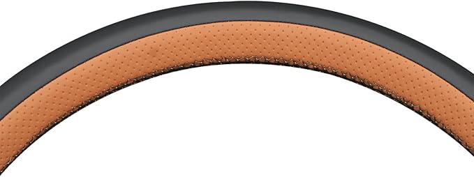 MEWANT DIY Stitching Car Steering Wheel Wrap Cover for GMC Sierra 1500 2019-2023 / Sierra 1500 Limited 2022 / Sierra 2500 2020-2024 / Sierra 3500 2020-2024 / Yukon (XL) 2021-2023 Accessories(3D Style)