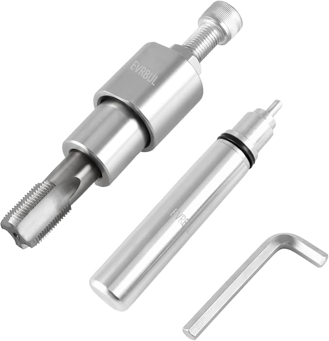 EVRBUL Injector Sleeve Cup Removal Installation Tool Kit Compatible with Ford E-Series 7.3L, Ford F-Series 7.3L, Ford Excursion 7.3L, Navistar T444E DT466E 1994-2003