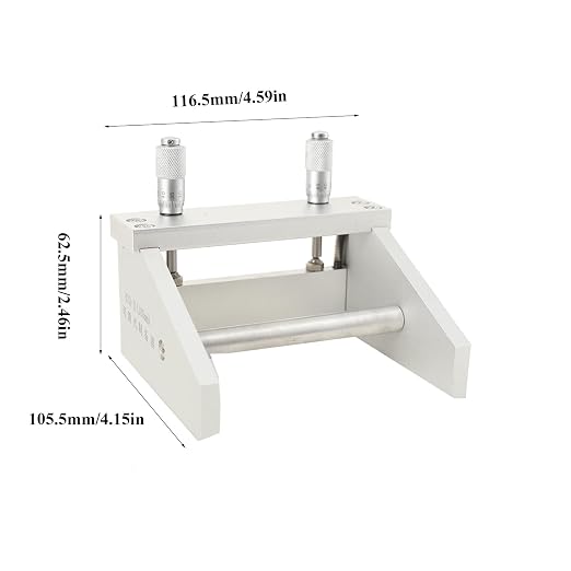 Micrometer Adjustable Film Applicator Coating Lab Doctor Blade Coating Machine KTQ-II High Precision Film Applicator 3500μm Coating Thickness Adjustable, 100mm Width (film casting doctor blade)