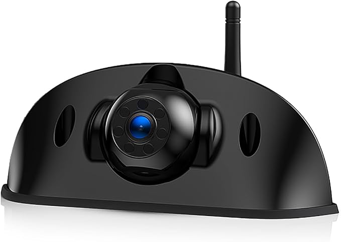 ZEROXCLUB Sharkfin Wireless Rear View Backup Camera for BW7, IR Night Vision, IP69K Waterproof- BW7R