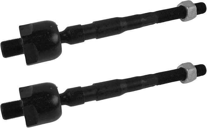 TRQ Front Inner Tie Rod Set 2 Piece Compatible with 2007-2013 Nissan Altima