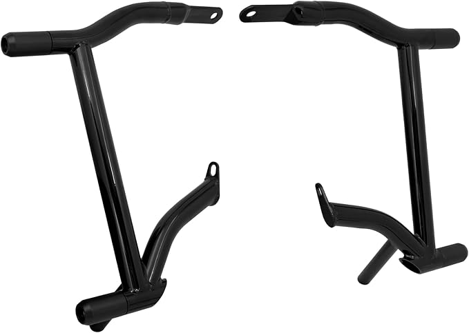 Motorcycle Crash Bar Engine Guard Highway Crash Bar Fit for Harley Touring Street Glide Road Glide Road King Electra Glide Ultra (C-Engine Guard+Saddlebag Guards for 14-23 Touring)
