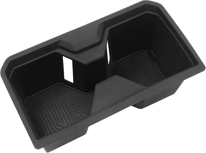 BIBLOZ Cup Holder Insert Compatible with Toyota 4Runner 2025 2026 Accessories Silicone Material Center Console Cup Holder Protector Organizer